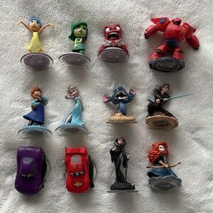 LOT Disney Infinity Character Figurine Set